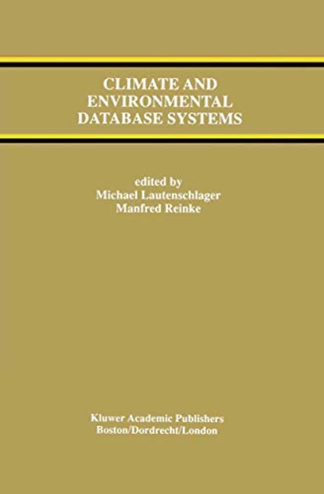 Climate and Environmental Database Systems