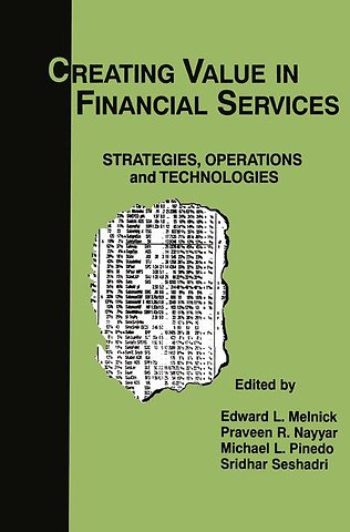 Creating Value in Financial Services