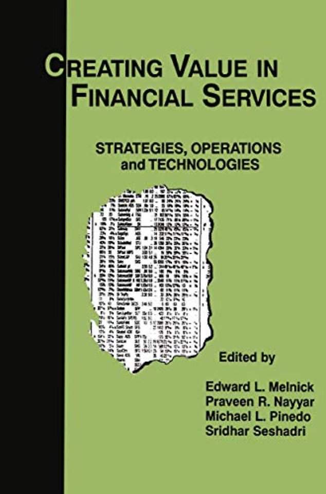 Creating Value in Financial Services