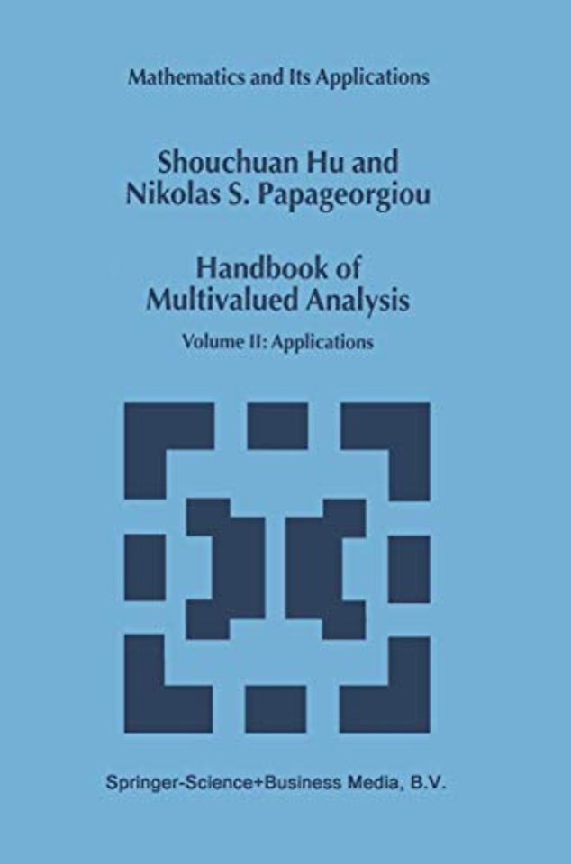 Handbook of Multivalued Analysis
