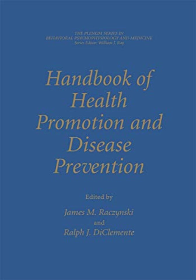 Handbook of Health Promotion and Disease Prevention