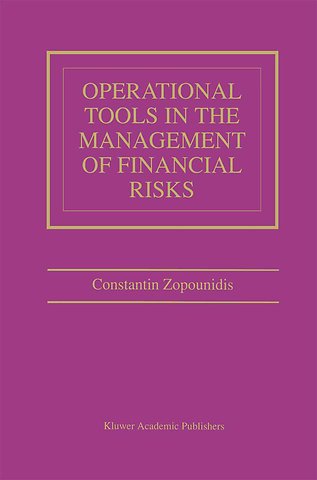 Operational Tools in the Management of Financial Risks