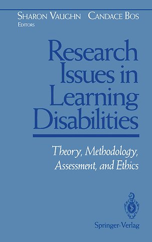 Research Issues in Learning Disabilities
