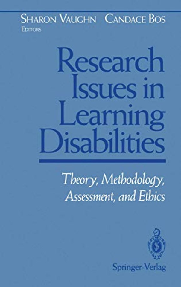 Research Issues in Learning Disabilities