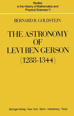 The Astronomy of Levi ben Gerson (1288–1344)
