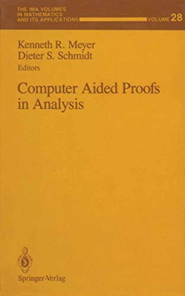 Computer Aided Proofs in Analysis