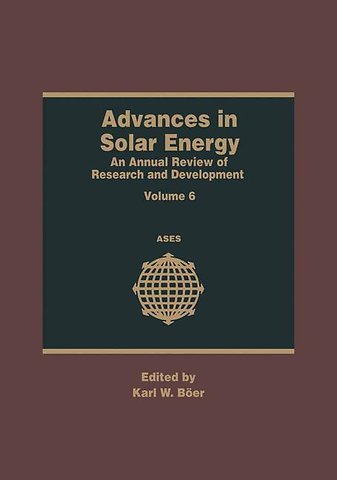 Advances in Solar Energy