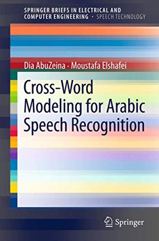 Cross-Word Modeling for Arabic Speech Recognition