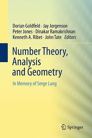 Number Theory, Analysis and Geometry