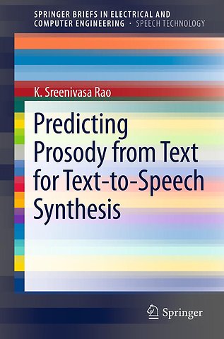 Predicting Prosody from Text for Text-to-Speech Synthesis
