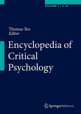 Encyclopedia of Critical Psychology