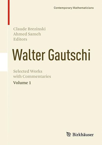 Walter Gautschi, Volume 1