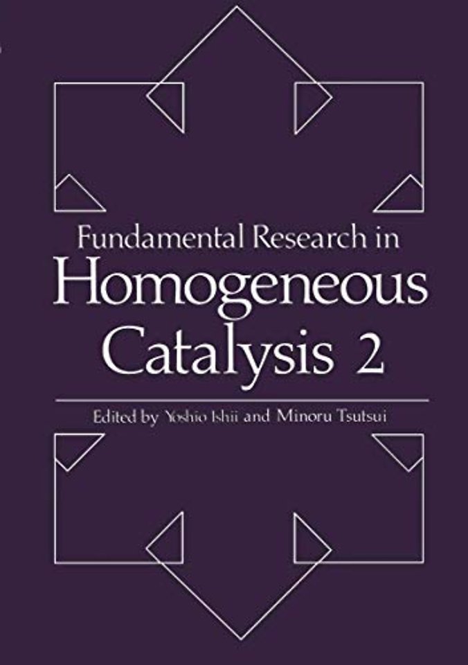 Fundamental Research in Homogeneous Catalysis