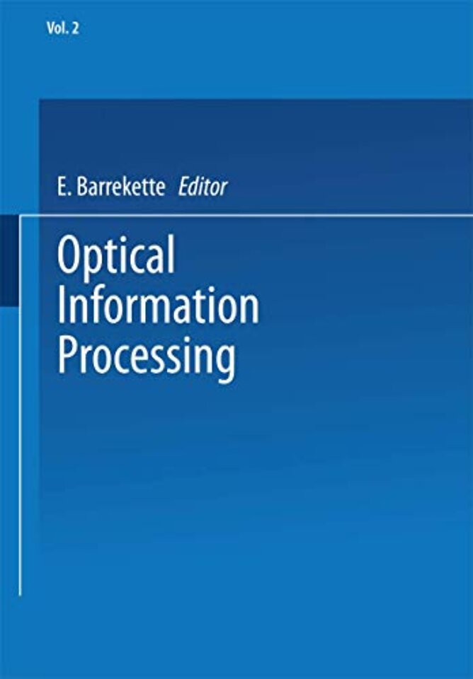 Optical Information Processing