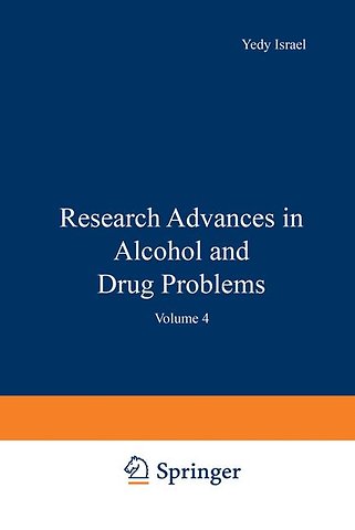 Research Advances in Alcohol and Drug Problems