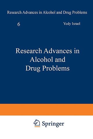 Research Advances in Alcohol and Drug Problems