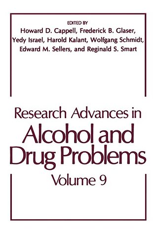 Research Advances in Alcohol and Drug Problems