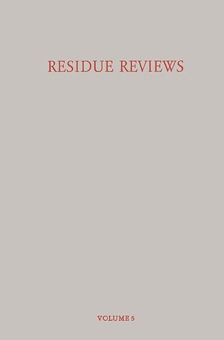 Instrumentation for the Detection and Determination of Pesticides and their Residues in Foods
