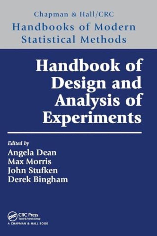 Handbook of Design and Analysis of Experiments