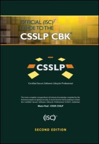 Official (ISC)2 Guide to the CSSLP CBK