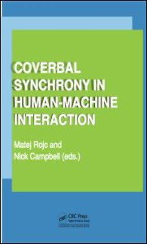 Coverbal Synchrony in Human-Machine Interaction