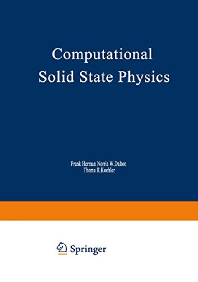 Computational Solid State Physics