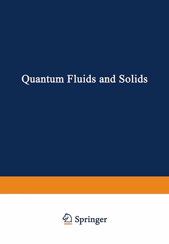 Quantum Fluids and Solids
