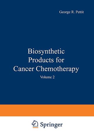 Biosynthetic Products for Cancer Chemotherapy