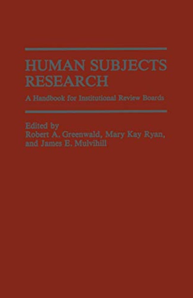 Human Subjects Research