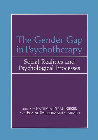 The Gender Gap in Psychotherapy