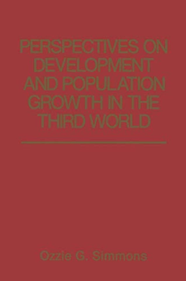 Perspectives on Development and Population Growth in the Third World