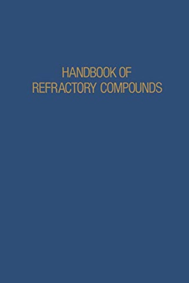 Handbook of Refractory Compounds
