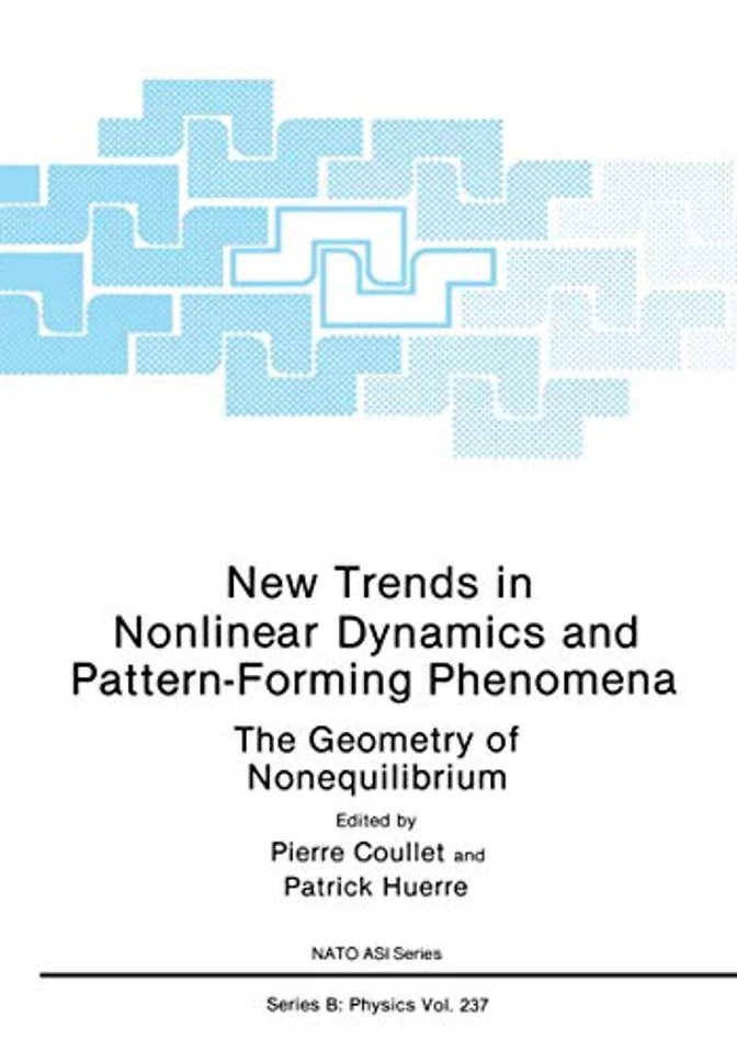 New Trends in Nonlinear Dynamics and Pattern-Forming Phenomena