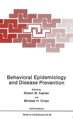 Behavioral Epidemiology and Disease Prevention
