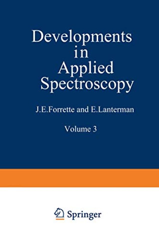 Developments in Applied Spectroscopy