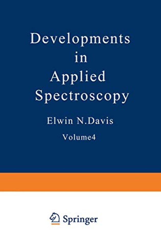 Developments in Applied Spectroscopy