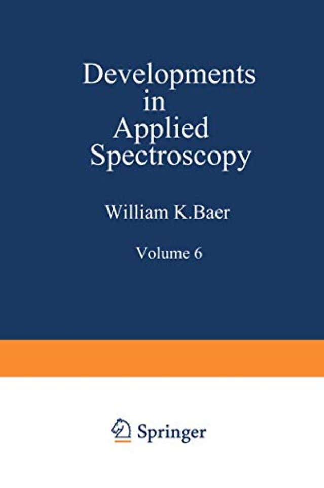 Developments in Applied Spectroscopy