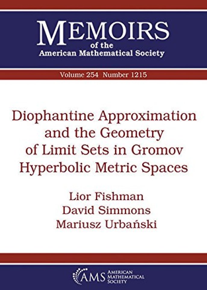 Diophantine Approximation and the Geometry of Limit Sets in Gromov Hyperbolic Metric Spaces