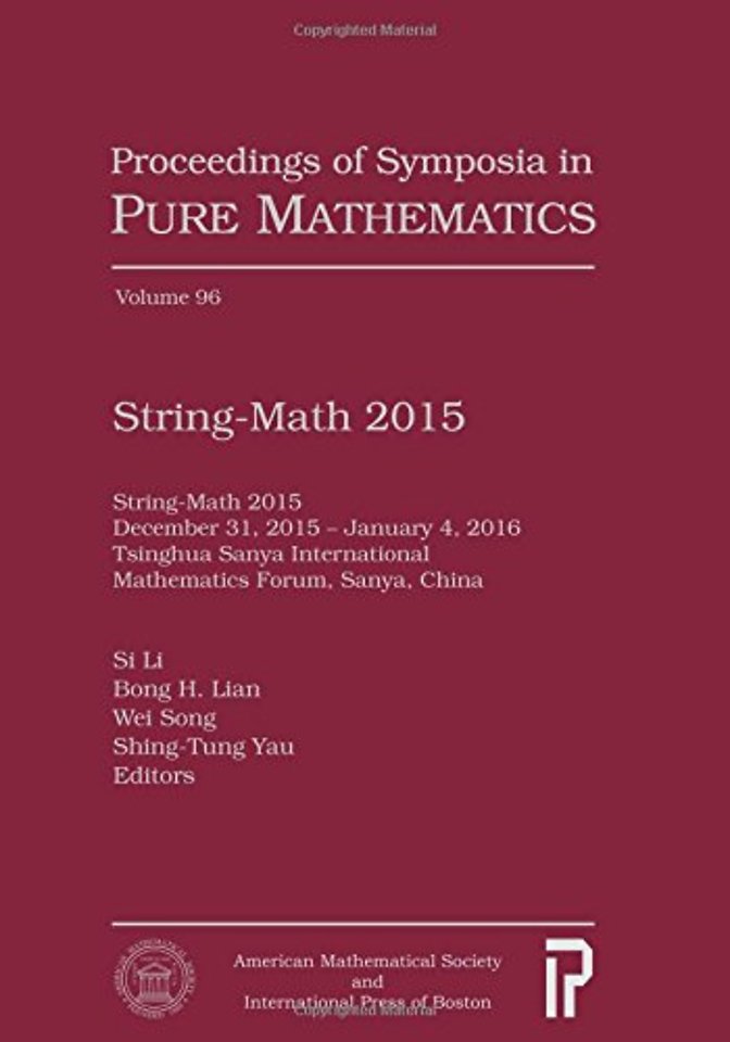 String–Math 2015