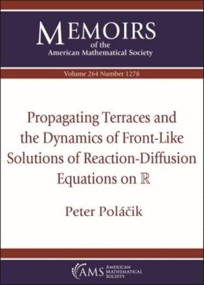 Propagating Terraces and the Dynamics of Front–Like Solutions of Reaction–Diffusion Equations on $mathbb {R}$