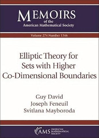 Elliptic Theory for Sets with Higher Co–Dimensional Boundaries
