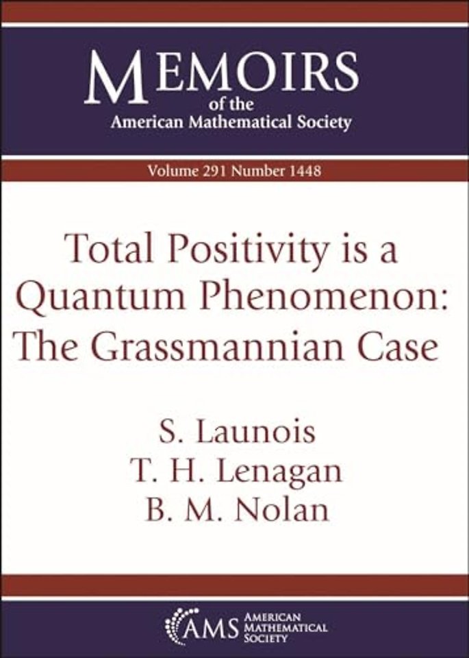 Total Positivity Is a Quantum Phenomenon – The Grassmannian Case