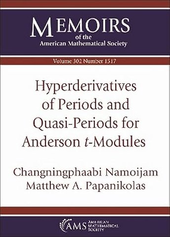 Hyperderivatives of Periods and Quasi–Periods for Anderson $t$–Modules