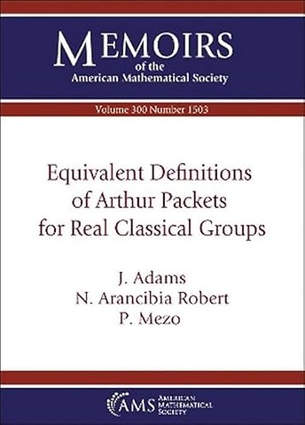 Equivalent Definitions of Arthur Packets for Real Classical Groups
