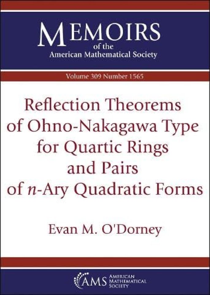 Reflection Theorems of Ohno–Nakagawa Type for Quartic Rings and Pairs of $n$–Ary Quadratic Forms