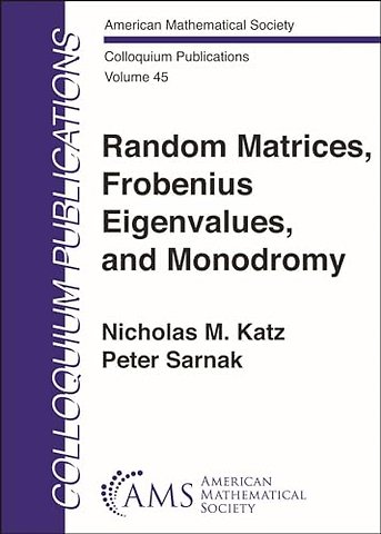 Random Matrices, Frobenius Eigenvalues, and Monodromy