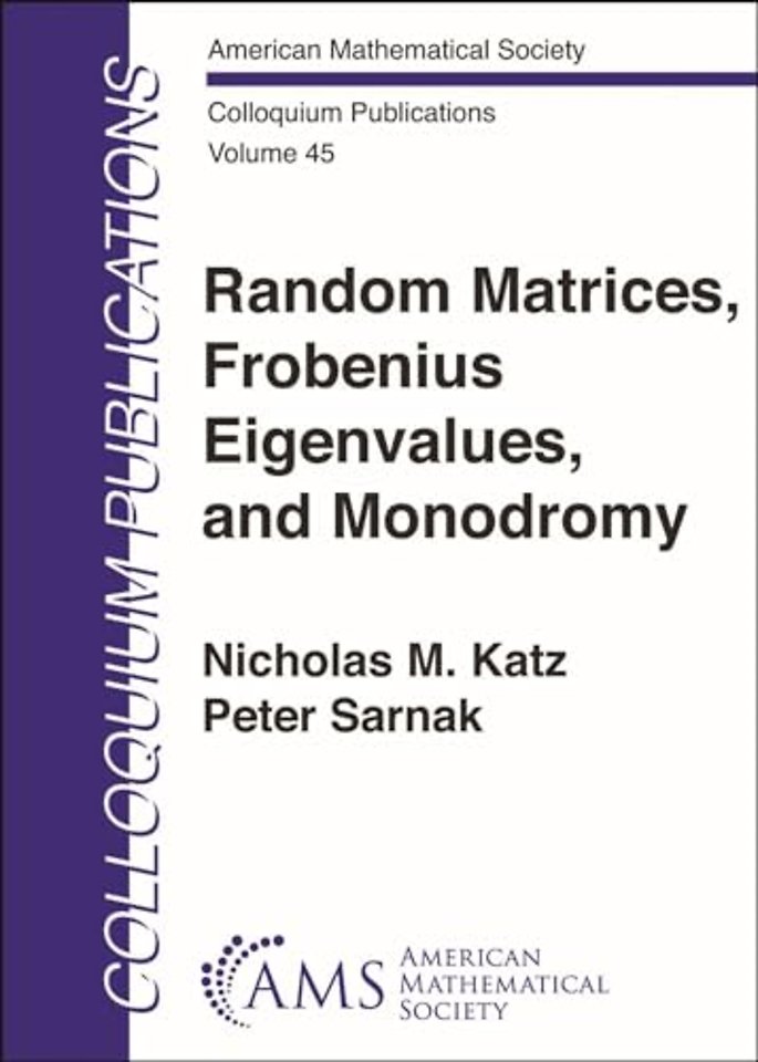 Random Matrices, Frobenius Eigenvalues, and Monodromy