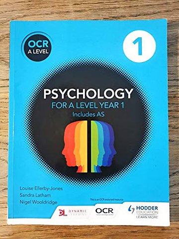 OCR Psychology for A Level Book 1