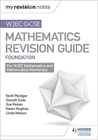 WJEC GCSE Maths Foundation: Mastering Mathematics Revision Guide