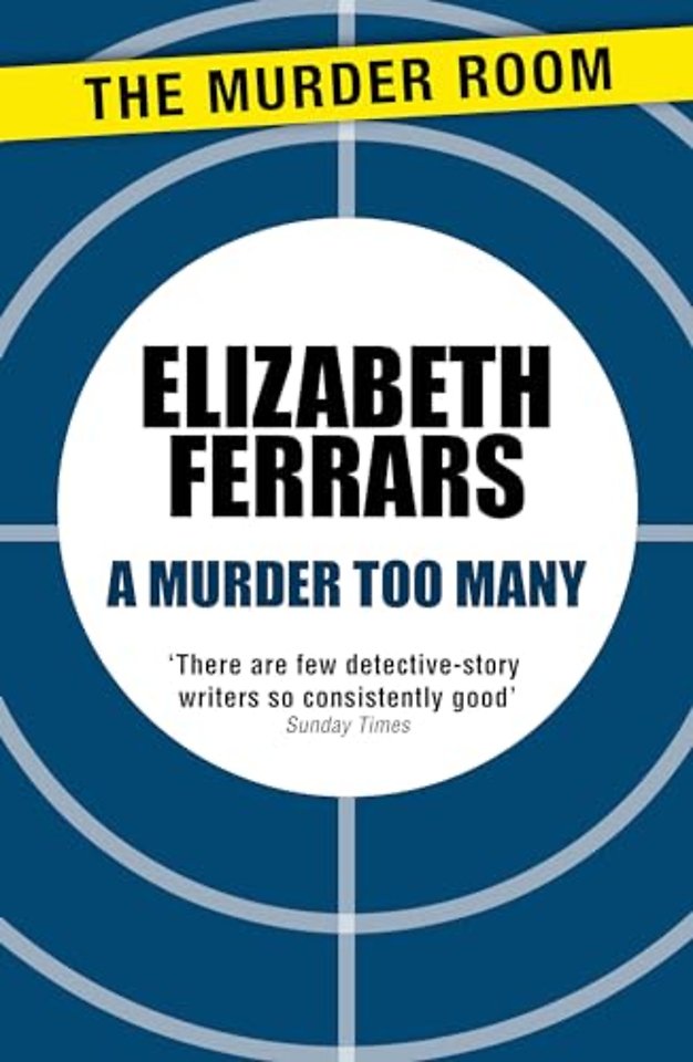 A Murder Too Many